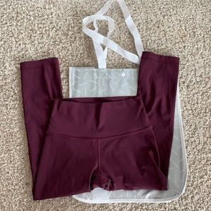 ✨Lululemon athletic crop leggings